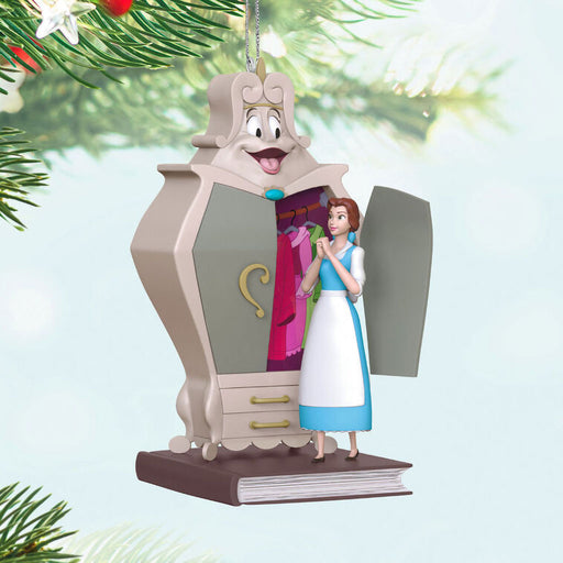 Hallmark : 2025 Keepsake Disney Beauty and the Beast Belle With the Wardrobe Ornament (52) at Annie's Hallmark