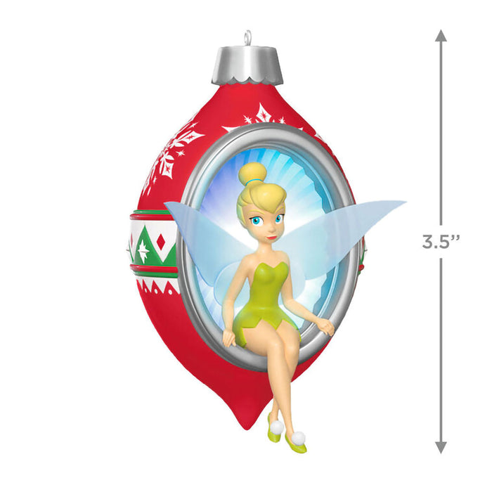 Hallmark : 2025 Keepsake Disney Tinker Bell Trimming the Tree With