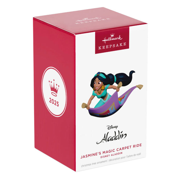 Hallmark : 2025 Keepsake Disney Aladdin Jasmine's Magic Carpet Ride Ornament (192) at Annie's Hallmark