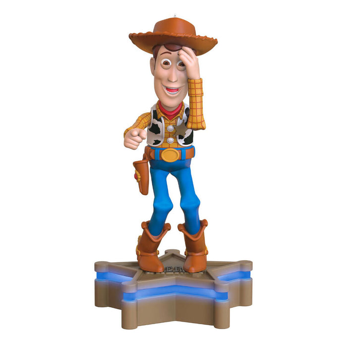 Hallmark : 2025 Keepsake Disney/Pixar Toy Story Collection Sheriff Woody Ornament With Light and Sound (301) at Annie's Hallmark