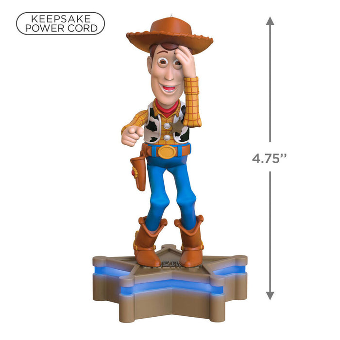 Hallmark : 2025 Keepsake Disney/Pixar Toy Story Collection Sheriff Woody Ornament With Light and Sound (301) at Annie's Hallmark