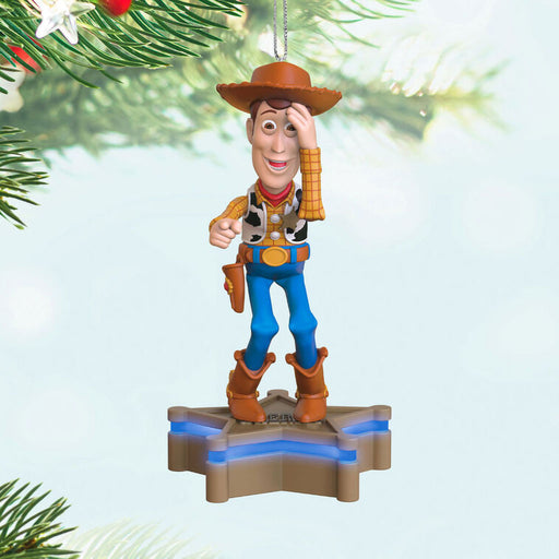 Hallmark : 2025 Keepsake Disney/Pixar Toy Story Collection Sheriff Woody Ornament With Light and Sound (301) at Annie's Hallmark