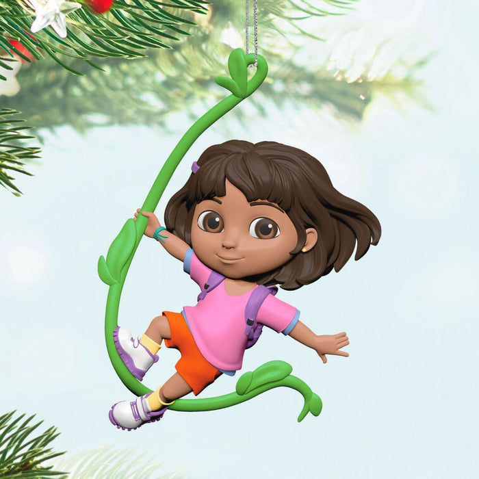 Hallmark : 2025 Keepsake Dora Swinging on Vine Keepsake Ornament (333) at Annie's Hallmark