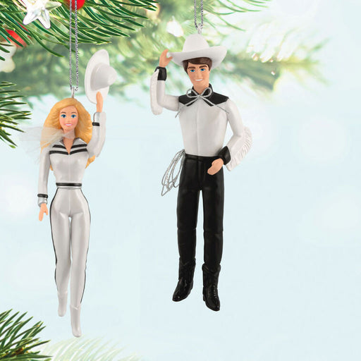 Hallmark : 2025 Keepsake Barbie™ and Ken™ Western Stars Ornaments, Set of 2 (364) at Annie's Hallmark