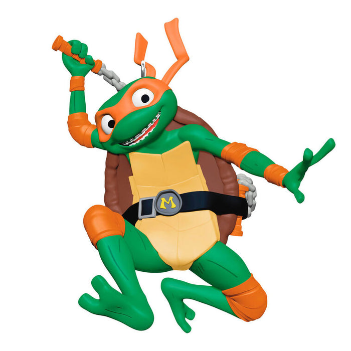 Hallmark : 2025 Keepsake Teenage Mutant Ninja Turtles: Mutant Mayhem Michelangelo Ornament (233) at Annie's Hallmark