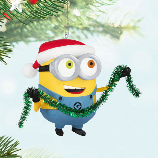 Hallmark : 2025 Keepsake Minions Bob Trims the Tree Ornament With Sound (57) at Annie's Hallmark
