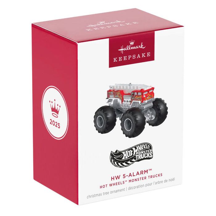 Hallmark : 2025 Keepsake Hot Wheels™ Monster Trucks HW 5-Alarm™ Ornament (183) at Annie's Hallmark