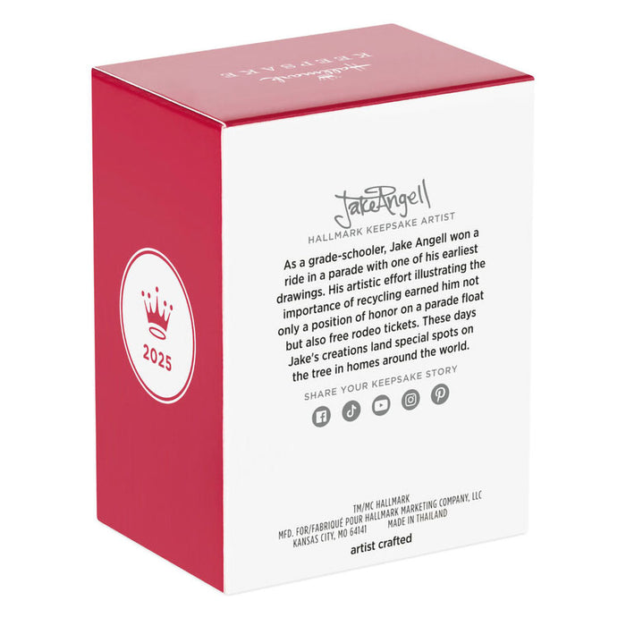 Hallmark : 2025 Keepsake Hasbro® My Little Pony® Retro Twister® Right Hoof Red Ornament (278) at Annie's Hallmark