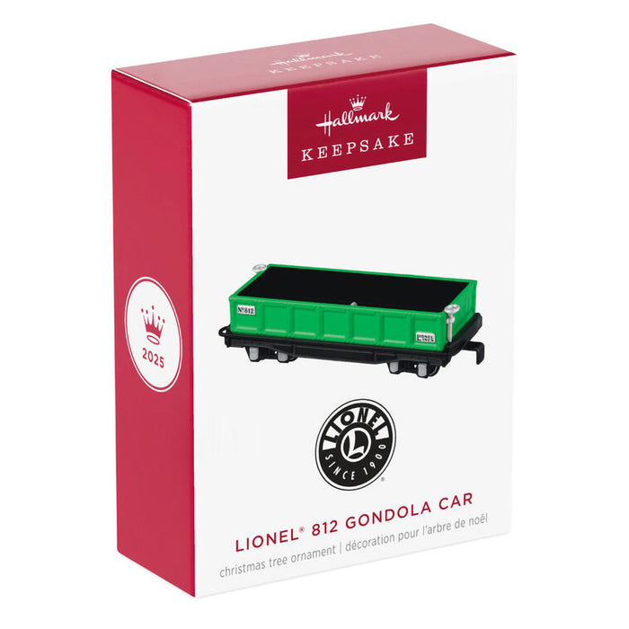 Hallmark : 2025 Keepsake Lionel Train Gondola Car Keepsake Ornament (211) at Annie's Hallmark