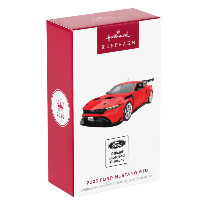 Hallmark : 2025 Keepsake 2025 Ford Mustang GTD Metal Ornament (8) at Annie's Hallmark