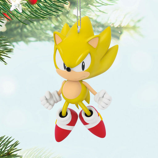 Hallmark : 2025 Keepsake Sonic the Hedgehog™ Super Sonic Ornament (327) at Annie's Hallmark