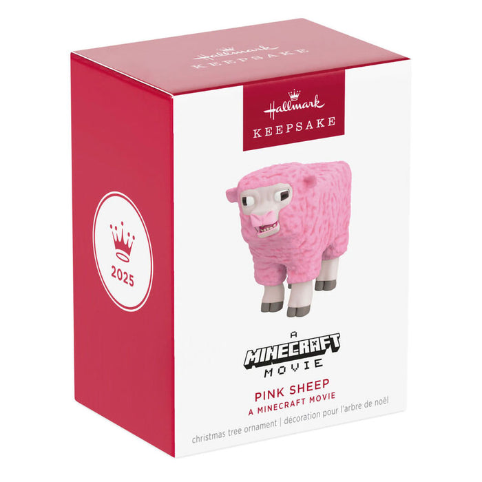 Hallmark : 2025 Keepsake A Minecraft Movie Pink Sheep Ornament (267) at Annie's Hallmark