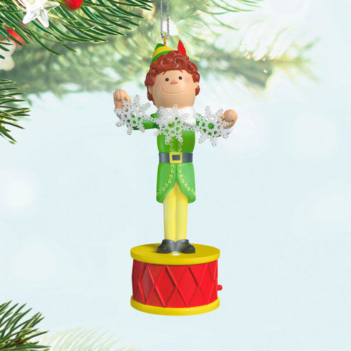 Hallmark : 2025 Keepsake Elf Collection Buddy the Elf™ Ornament With Light and Sound (62) at Annie's Hallmark