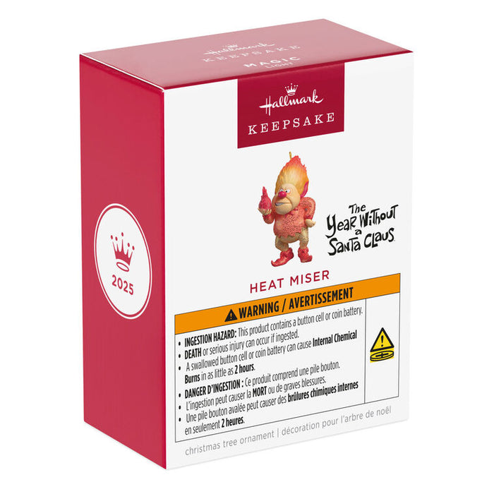 Hallmark : 2025 Keepsake The Year Without a Santa Claus™ Heat Miser Ornament With Light (165) at Annie's Hallmark