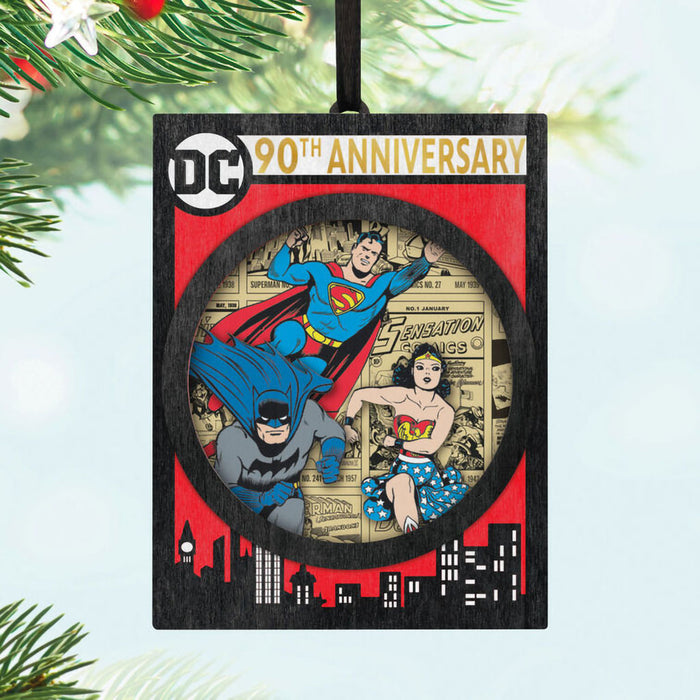 Hallmark : 2025 Keepsake DC Comics™ 90th Anniversary DC Through the Ages Papercraft Ornament (99) at Annie's Hallmark