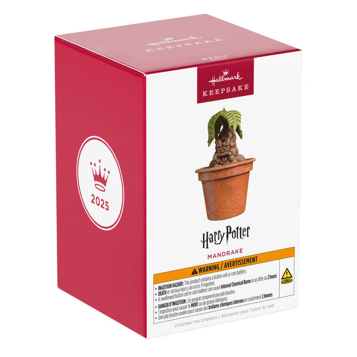 Hallmark : 2025 Keepsake Harry Potter™ Mandrake™ Ornament With Sound (221) at Annie's Hallmark
