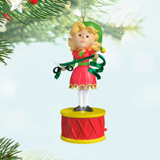 Hallmark : 2025 Keepsake Elf Collection Jovie Ornament With Light and Sound (197) at Annie's Hallmark