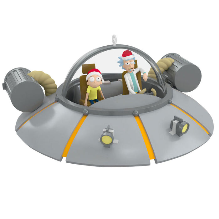 Hallmark : 2025 Keepsake Rick and Morty "Rick's Ship" Ornament (279) at Annie's Hallmark