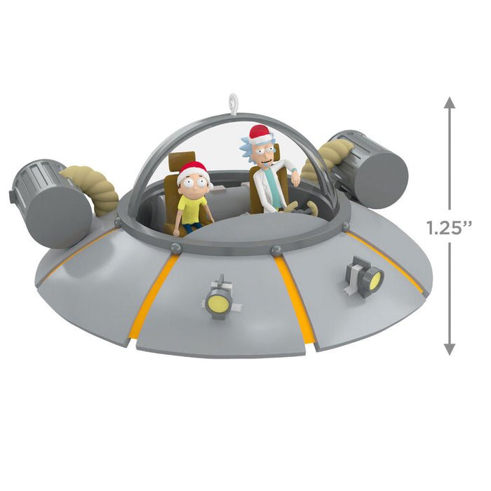 Hallmark : 2025 Keepsake Rick and Morty "Rick's Ship" Ornament (279) at Annie's Hallmark