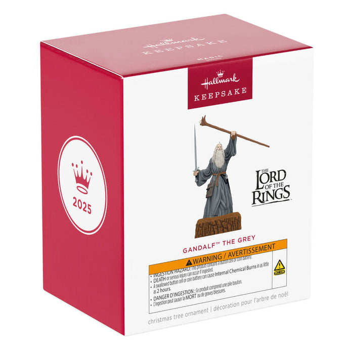 Hallmark : 2025 Keepsake The Lord of the Rings™ Gandalf™ the Grey Ornament With Sound (138) at Annie's Hallmark
