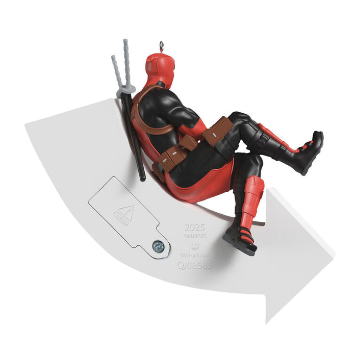 Hallmark : 2025 Keepsake Marvel Deadpool It's a Sign! Ornament With Light (190) at Annie's Hallmark