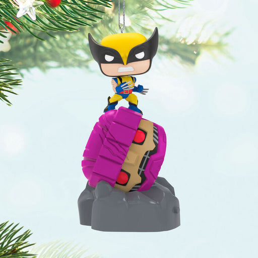 Hallmark : 2025 Keepsake Marvel X-Men Wolverine Defeats Sentinel Funko POP!® Ornament With Light (367) at Annie's Hallmark