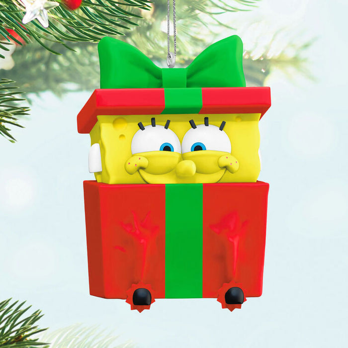 Hallmark : 2025 Keepsake Nickelodeon SpongeBob SquarePants Sponge-Boxed for Christmas Ornament (319) at Annie's Hallmark