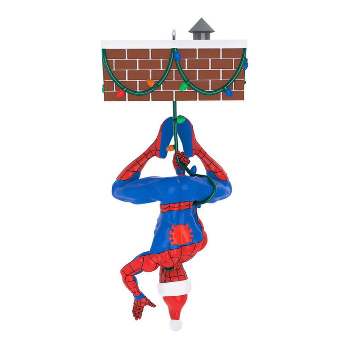 Hallmark : 2025 Keepsake Marvel Spider-Man Peekbuster Ornament With Motion-Activated Sound (316) at Annie's Hallmark