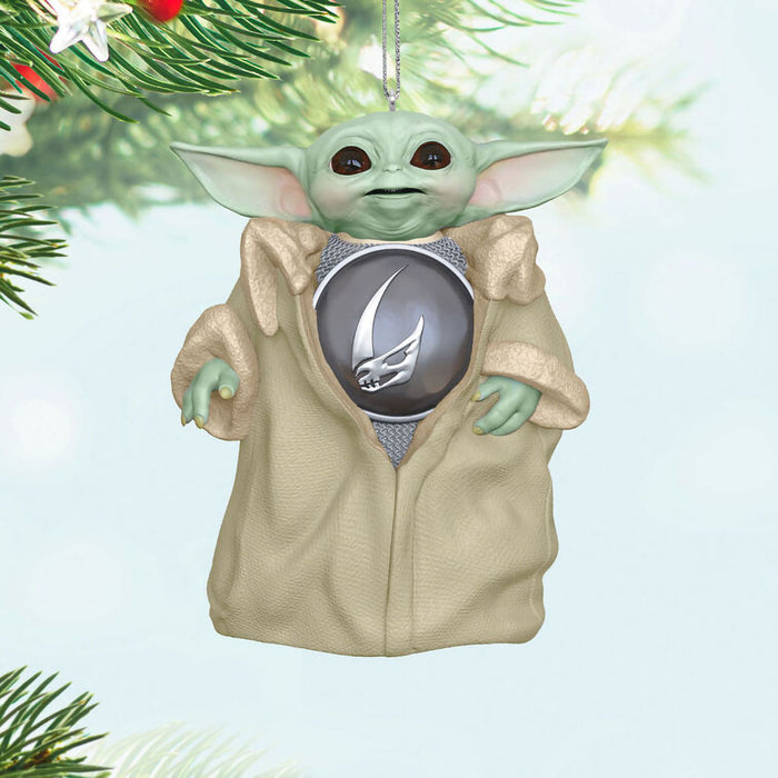 Hallmark : 2025 Keepsake Star Wars: The Mandalorian™ Grogu™ With Mudhorn Signet Ornament (158) at Annie's Hallmark