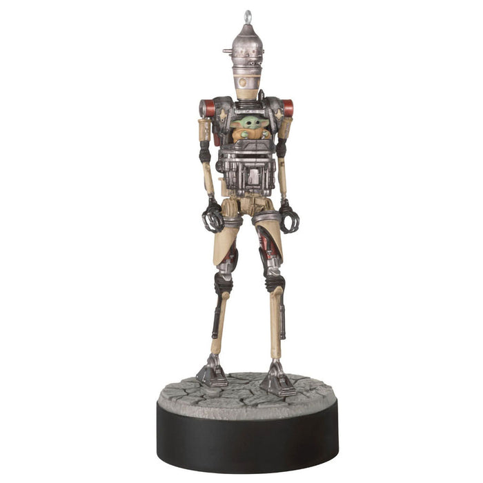 Star Wars: The Mandalorian™ Grogu™ Operating IG-12™ Ornament With Sound  -at Annie's Hallmark
