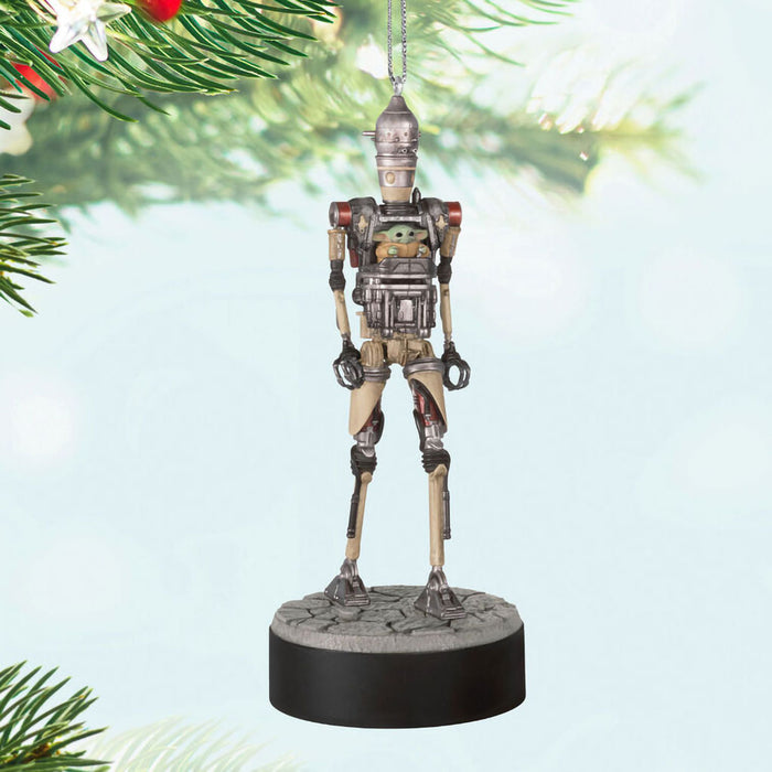 Star Wars: The Mandalorian™ Grogu™ Operating IG-12™ Ornament With Sound  -  at Annie's Hallmark 