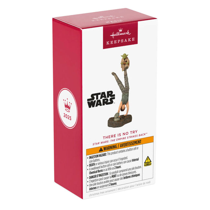 Hallmark : 2025 Keepsake Star Wars: The Empire Strikes Back™ There Is No Try Ornament With Sound (348) at Annie's Hallmark