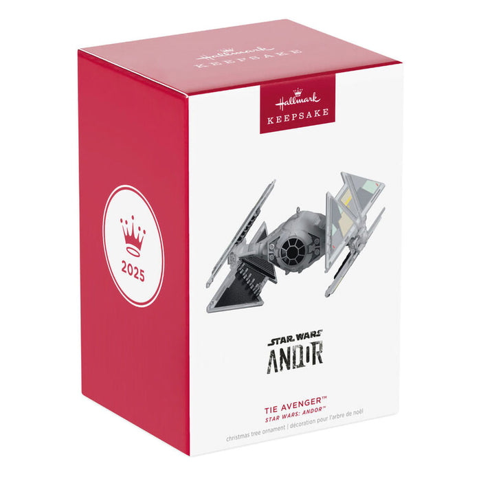 Hallmark : 2025 Keepsake Star Wars: Andor™ TIE Avenger™ Ornament (351) at Annie's Hallmark