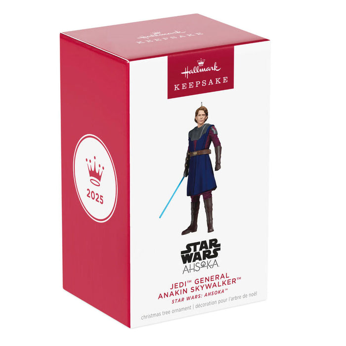Hallmark : 2025 Keepsake Star Wars: Ahsoka™ Jedi™ General Anakin Skywalker™ Ornament (193) at Annie's Hallmark