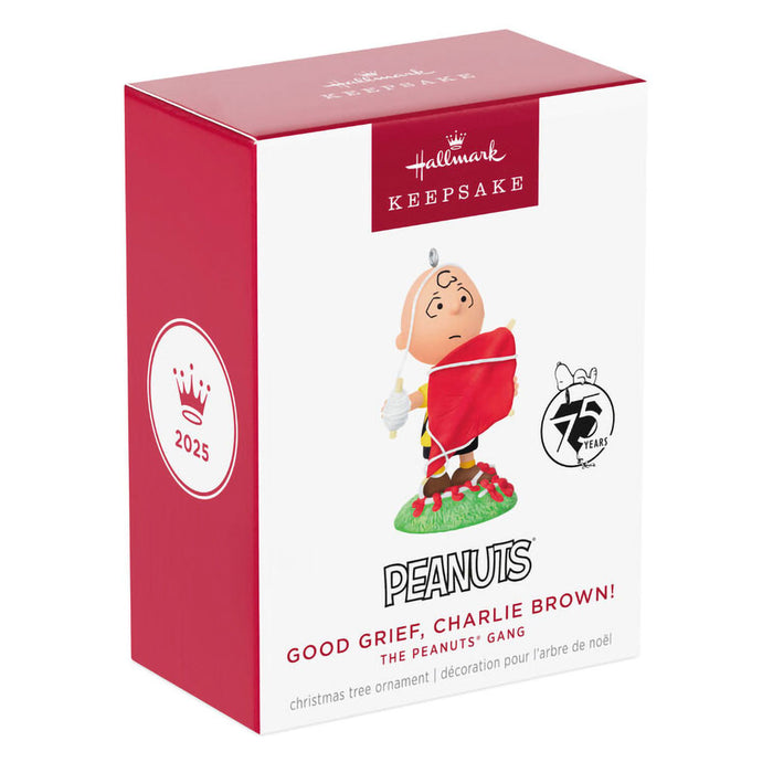 Hallmark : 2025 Keepsake The Peanuts® Gang 75th Anniversary Good Grief, Charlie Brown! Ornament (149) at Annie's Hallmark