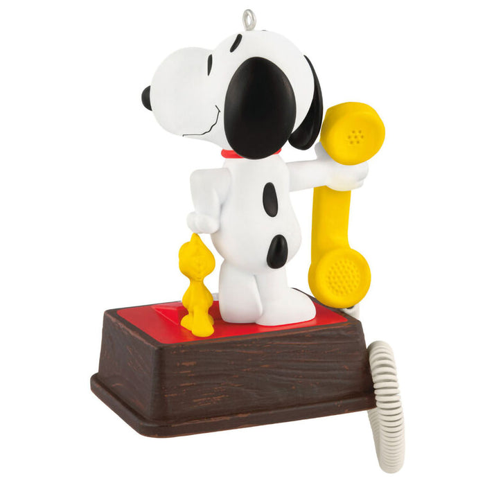 Hallmark : 2025 Keepsake Peanuts® 75th Anniversary Hello, Snoopy! Ornament With Sound (167) at Annie's Hallmark