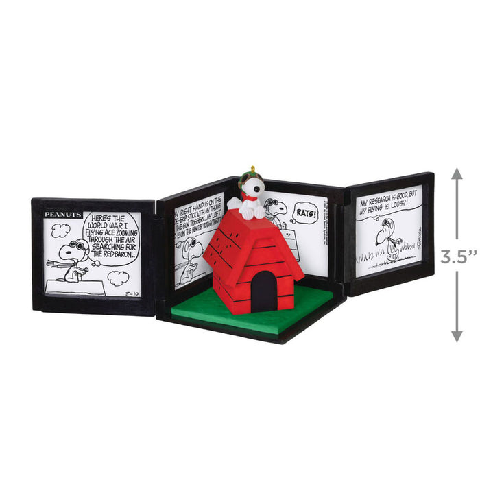 Hallmark : 2025 Keepsake Peanuts® 75th Anniversary Snoopy as The Flying Ace Musical Ornament (308) at Annie's Hallmark