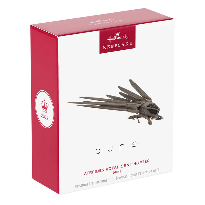 Hallmark : 2025 Keepsake Dune Atreides Royal Ornithopter Ornament (38) at Annie's Hallmark