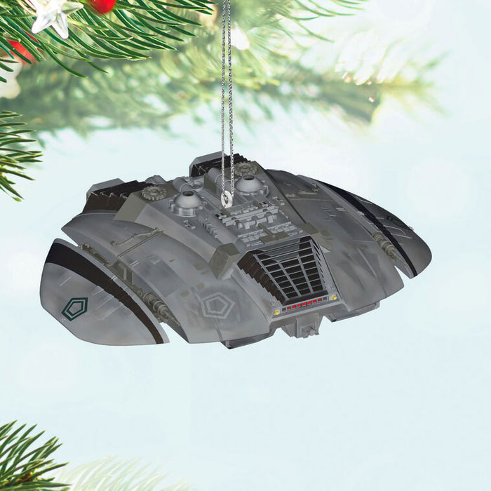 Hallmark : 2025 Keepsake Battlestar Galactica Cylon Raider Ornament (94) at Annie's Hallmark