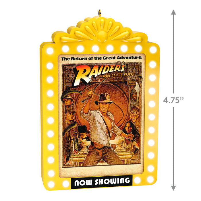 Hallmark : 2025 Keepsake Indiana Jones™ and the Raiders of the Lost Ark™ Now Showing Ornament With Light (189) at Annie's Hallmark