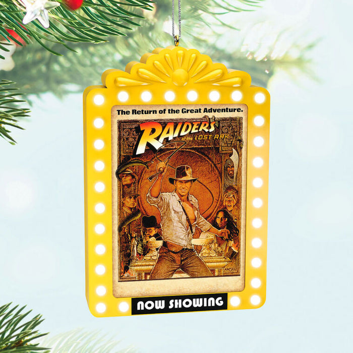 Hallmark : 2025 Keepsake Indiana Jones™ and the Raiders of the Lost Ark™ Now Showing Ornament With Light (189) at Annie's Hallmark
