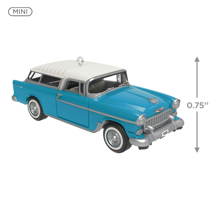 Hallmark : 2025 Keepsake Mini Lil' Classic Cars 1955 Chevrolet® Nomad® Wagon 2025 Metal Ornament, 0.75" (373) at Annie's Hallmark