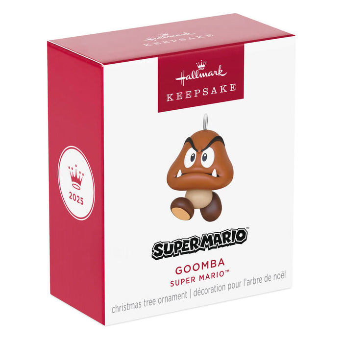 Hallmark : 2025 Keepsake Mini Nintendo Super Mario™ Goomba Ornament, 1" (390) at Annie's Hallmark