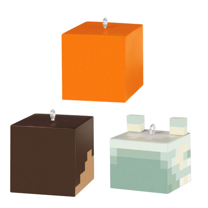 Hallmark : 2025 Keepsake Mini Minecraft Alex, Steve and Arctic Fox Ornaments, Set of 3 (379) at Annie's Hallmark