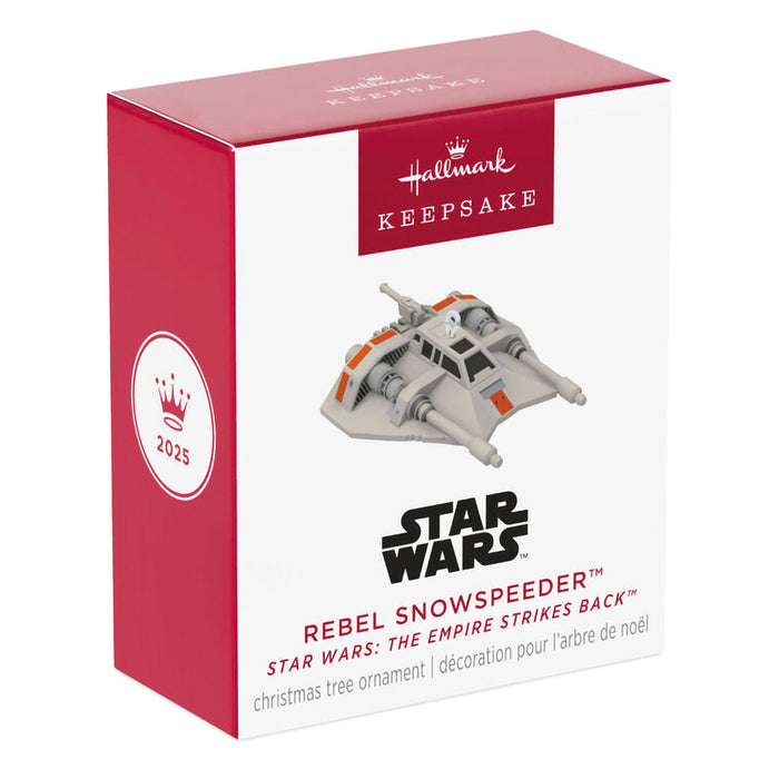 Hallmark : 2025 Keepsake Mini Star Wars: The Empire Strikes Back™ Rebel Snowspeeder™ Ornament, 0.25" (403) at Annie's Hallmark