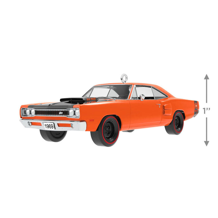 Hallmark : 2025 Keepsake Classic American Cars 1969 Dodge Super Bee Six Pack 2025 Metal Ornament (3) at Annie's Hallmark