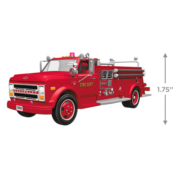 Hallmark : 2025 Keepsake Fire Brigade 1968 Chevrolet® Fire Engine 2025 Ornament With Light (2) at Annie's Hallmark