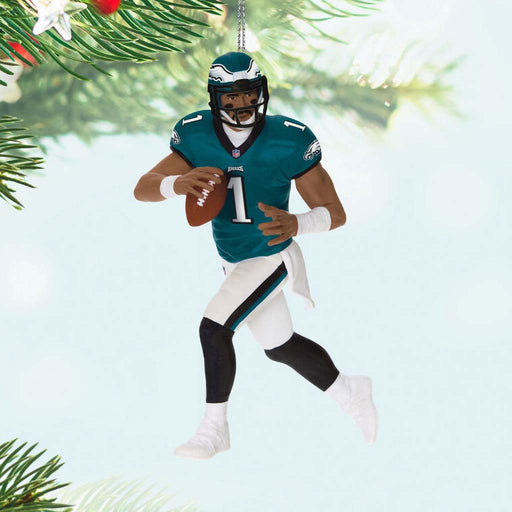 Hallmark : 2025 Keepsake NFL Philadelphia Eagles Jalen Hurts Football Legends Ornament (29) - Shop in-store at Annie's Hallmark locations in Londonderry and Salem, NH, or explore our full selection online.