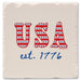 Honor Scotland's enduring legacy with the Highland Est. 1776 Single Tumbled Tile Coaster.