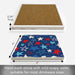 Perfect for everyday use, patriotic holidays, or entertaining guests, it blends durability with classic Americana style.